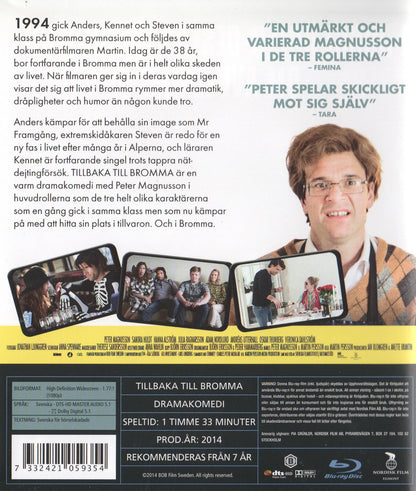 Tillbaka Till Bromma (2014) Blu-ray