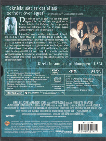Time Machine (2002) DVD, Snapcase