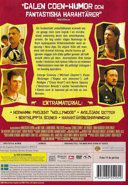 The Men Who Stare at Goats (2009) DVD