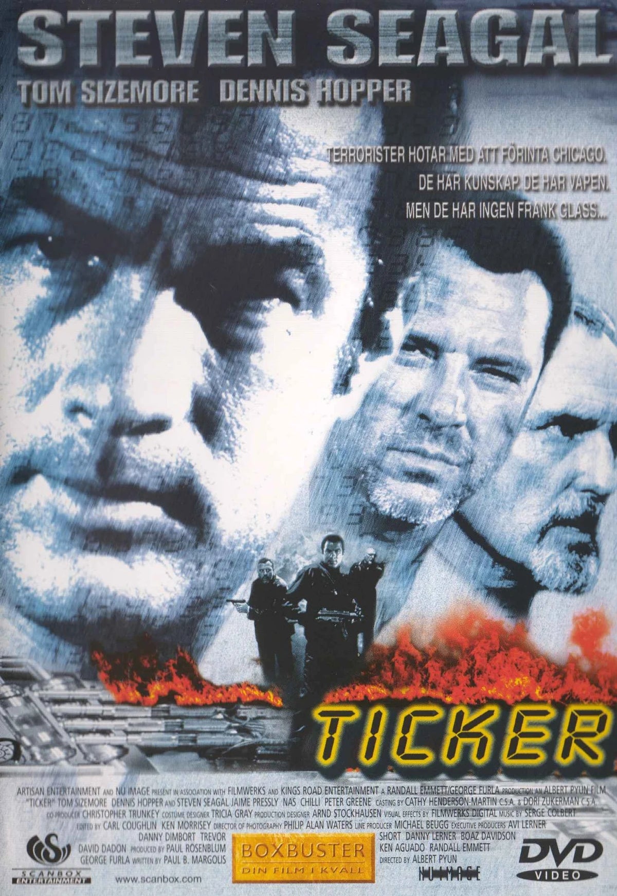 Ticker (2001) DVD