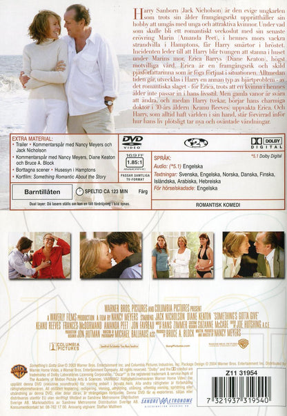 Something's Gotta Give (2003) DVD