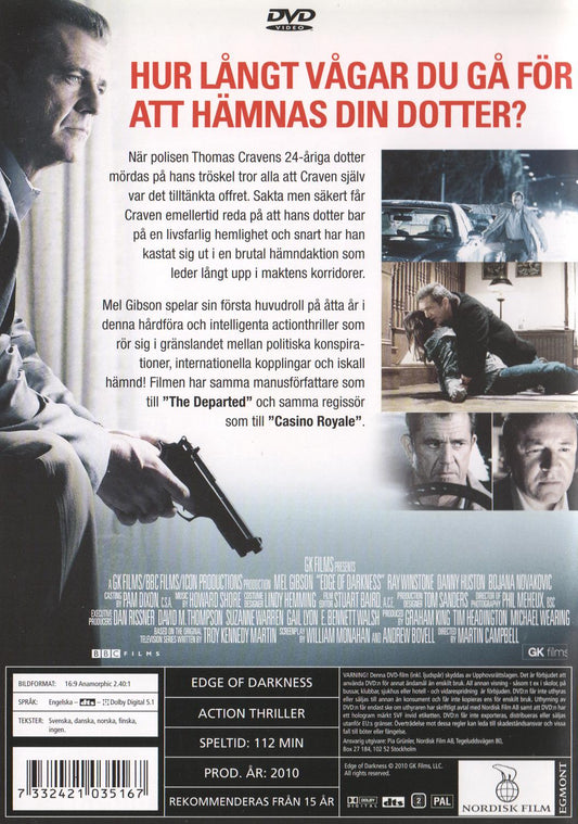 Edge of Darkness (2010) DVD