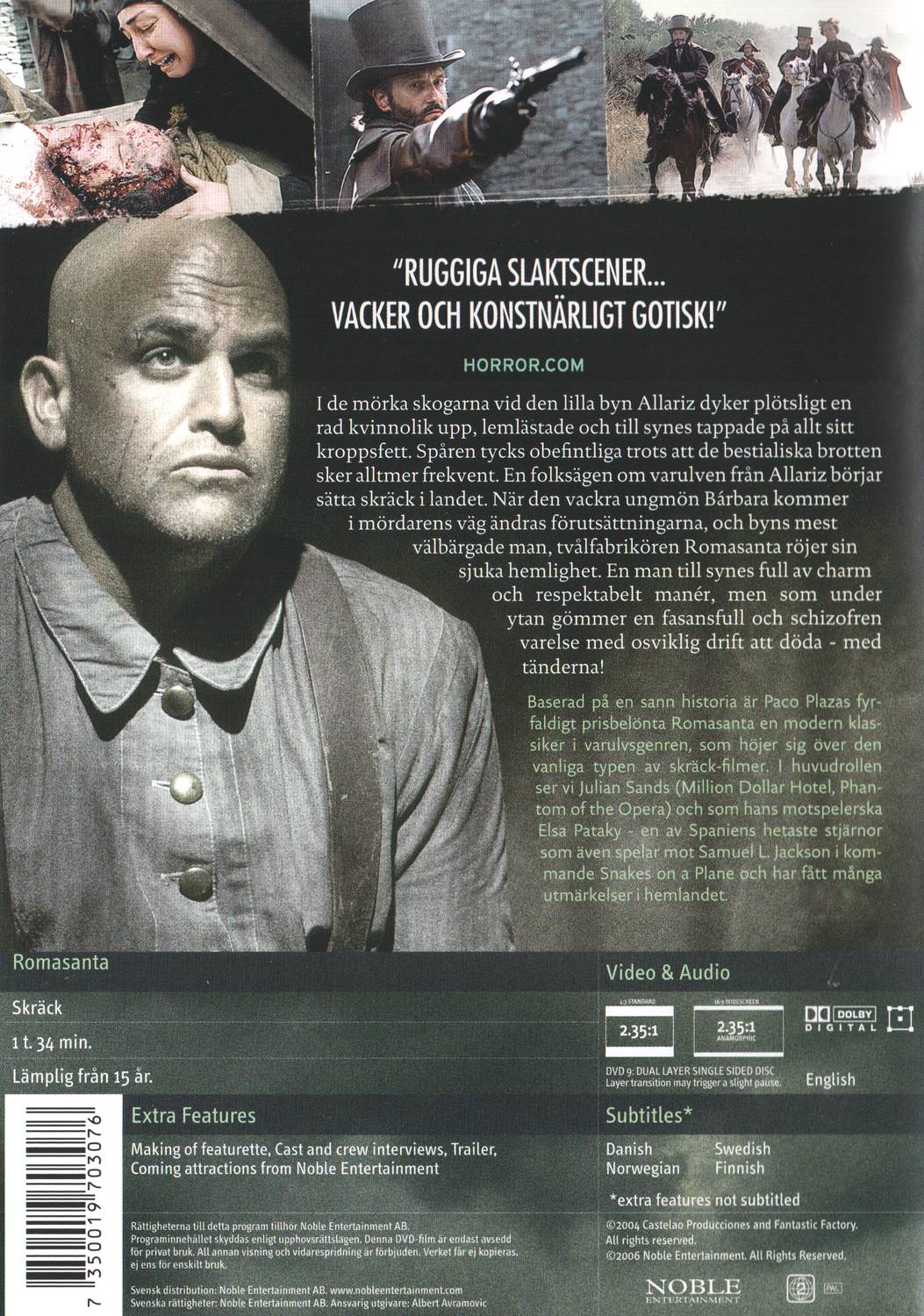 Romasanta (2004) DVD