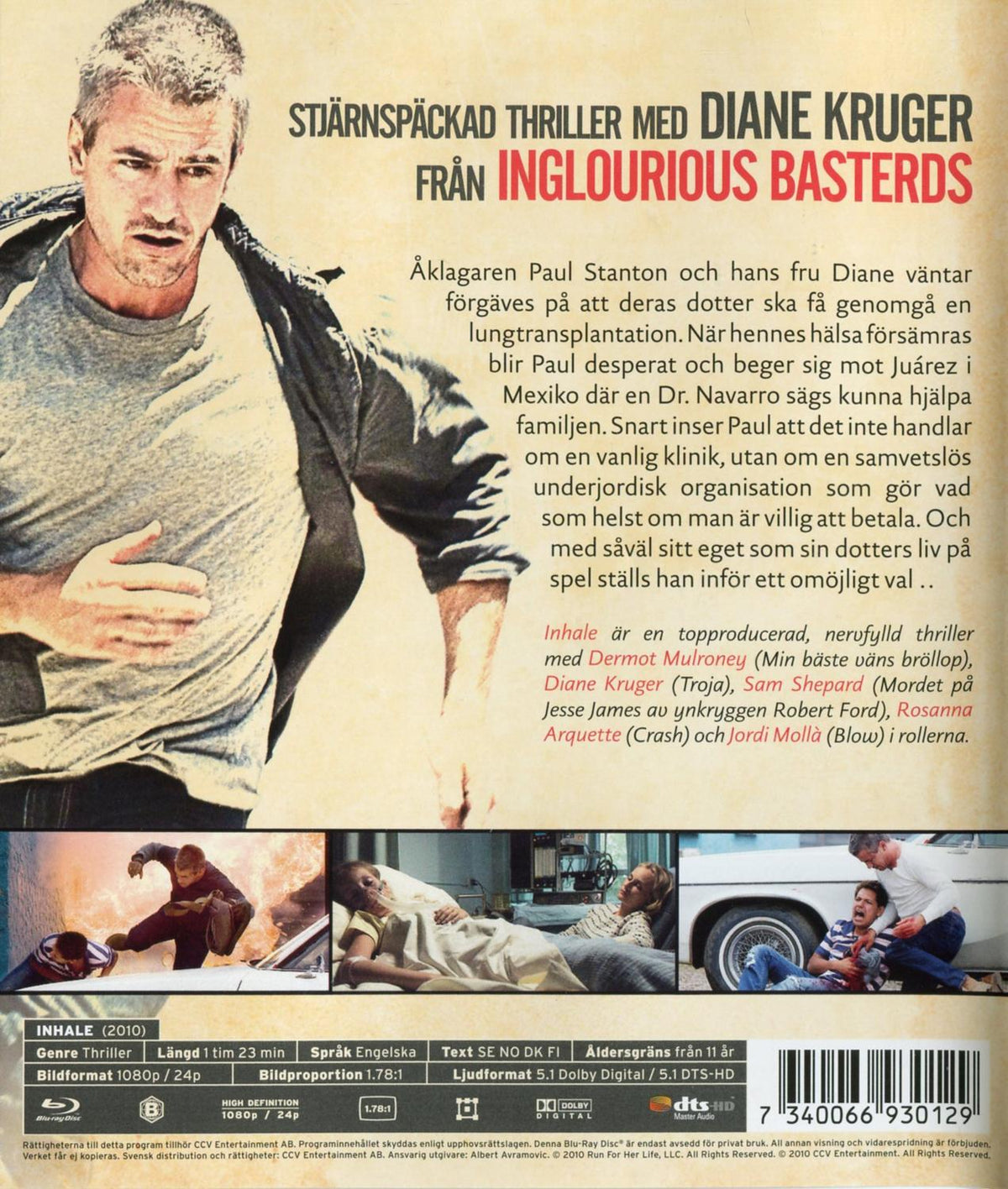Inhale (2010) Blu-ray