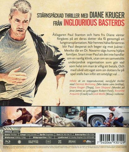 Inhale (2010) Blu-ray