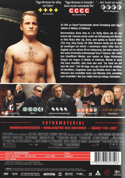 Eastern Promises (2007) DVD