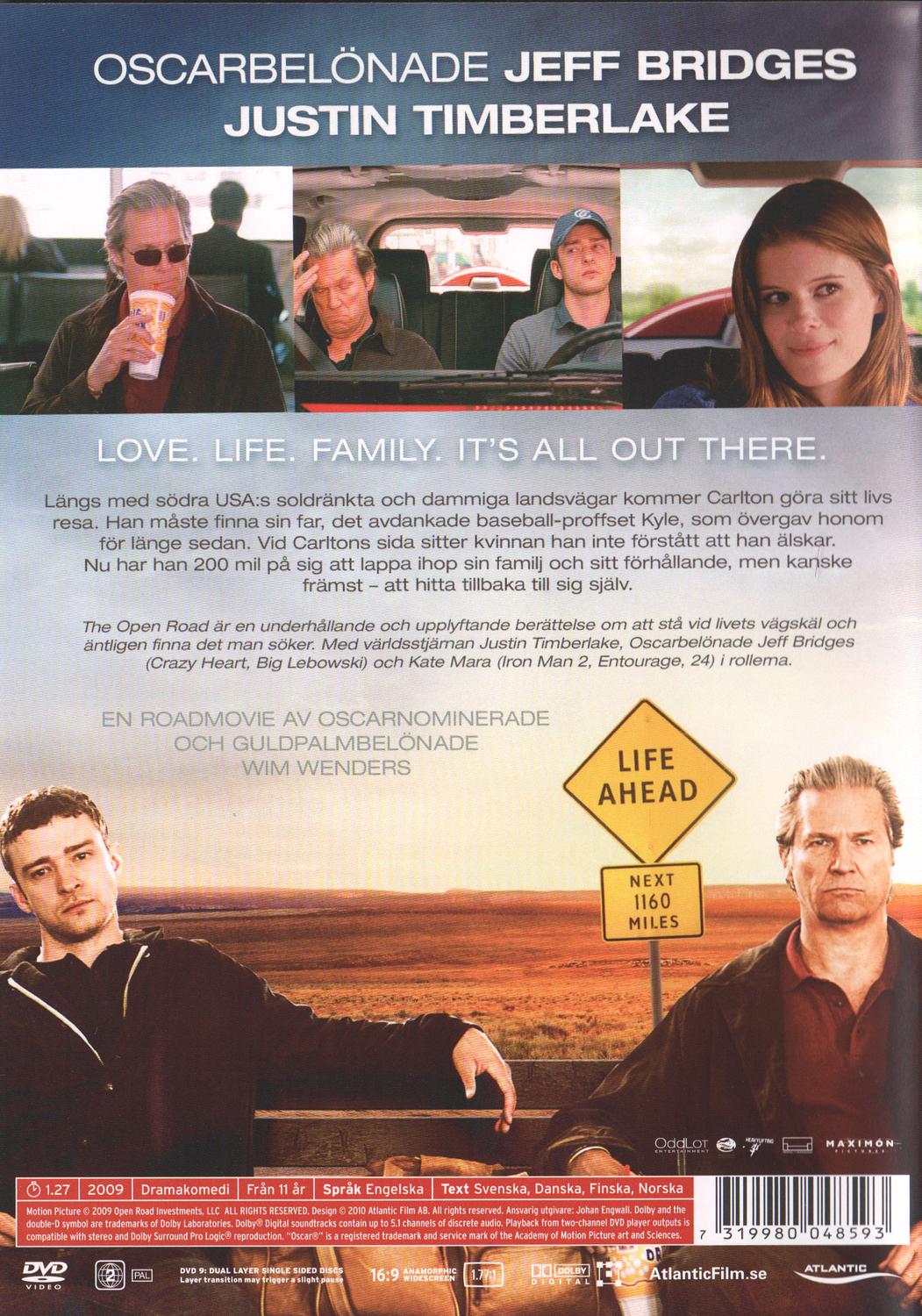 The Open Road (2009) DVD