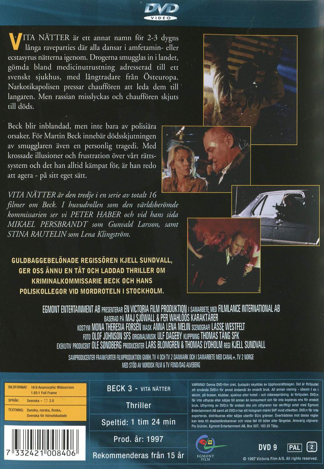 Beck Vita Nätter (1997) DVD