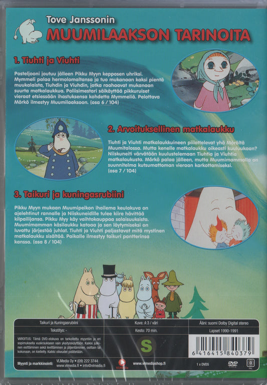 Muumi 3 Taikuri Ja Kuningasrubiini DVD