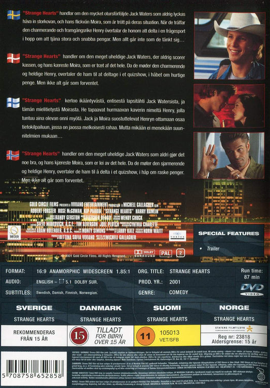 Strange Hearts (2001) DVD