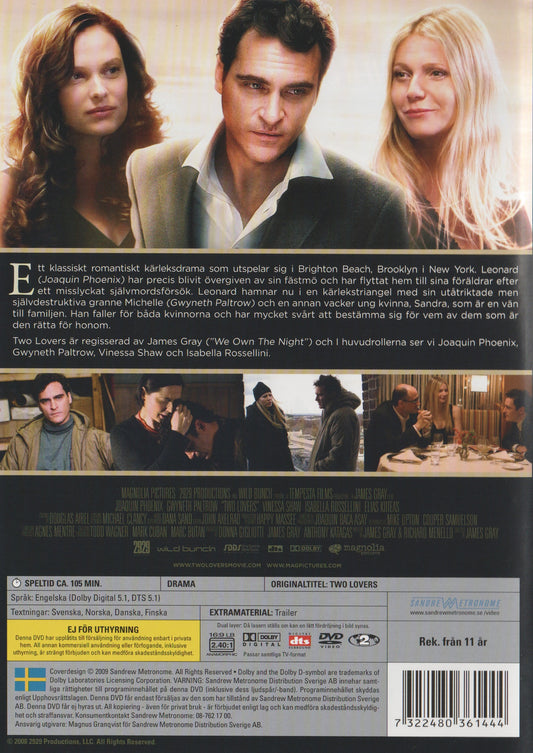 Two Lovers (2008) DVD