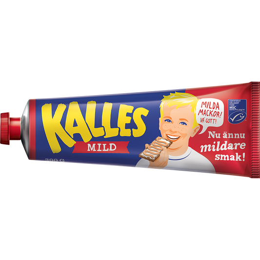 Kalles Kaviar Mild 300 gram Mild Swedish Caviar