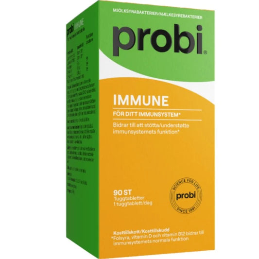 Probi Immune Probiotic 90 Chewable Tablets Lactobacillus 8700:2 & Lp Heal9