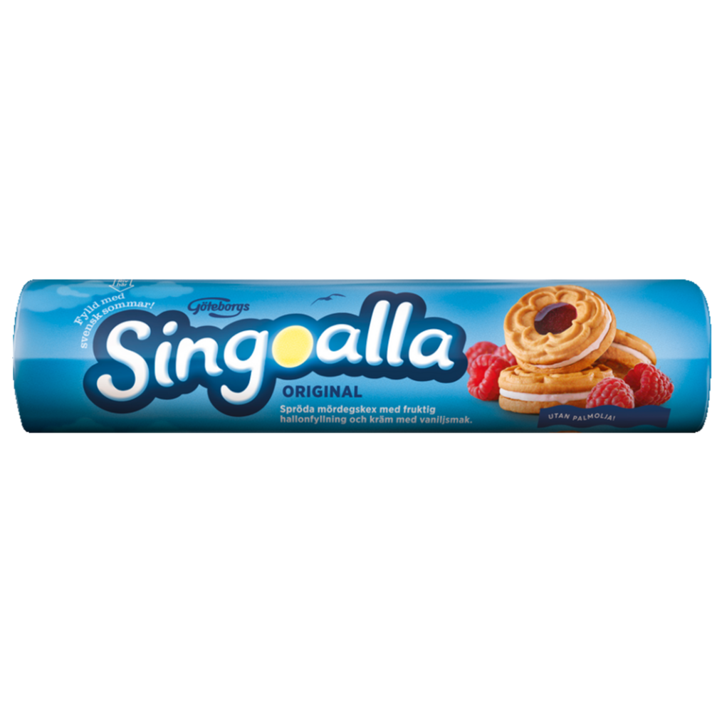 Singoalla Original Raspberry Vanilla Cookies 190 gram