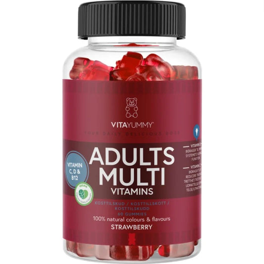 VitaYummy Adults Multivitamins Strawberry 60 gummies